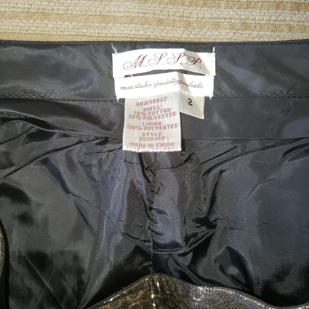 Max Studio Gold slacks - Picture 4 of 4